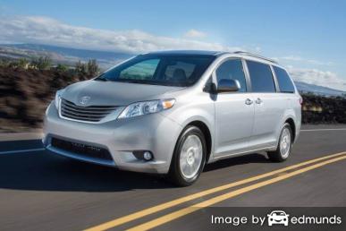 Insurance rates Toyota Sienna in Austin